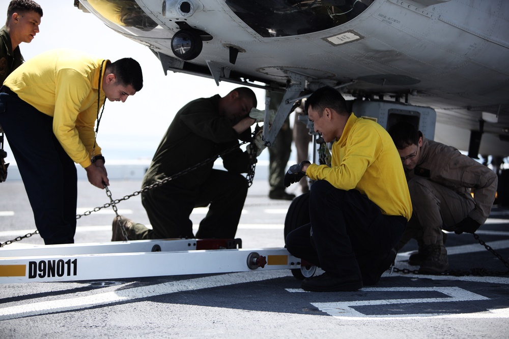 USS Anchorage action