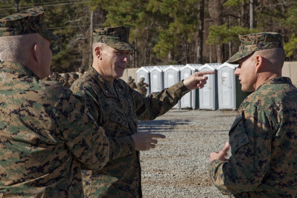 Training at Camp Devil Dog