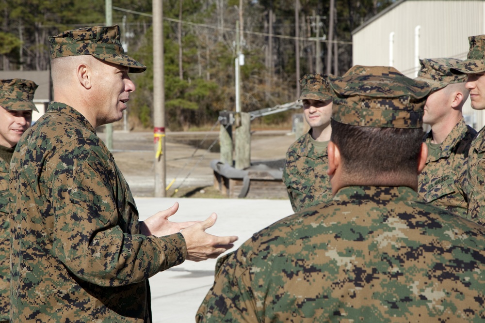 Training at Camp Devil Dog