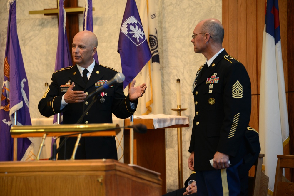 353rd Civil Affairs Command welcomes new command sergeant major