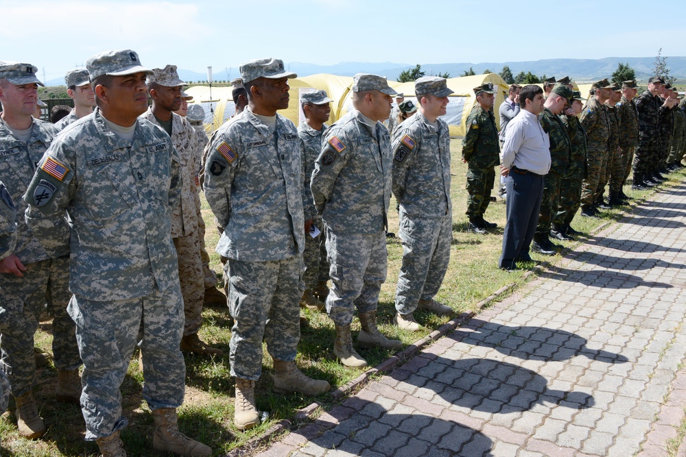 353rd CACOM soldiers take part opening day ceremony