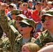 Afghanistan bound soldiers, sailors recognized at MLB game