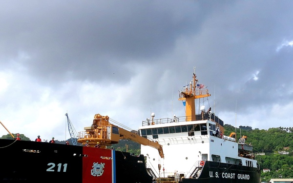 USCGC Oak concludes Tradewinds 2013 participation
