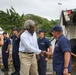 Ambassador Larry L. Palmer visits USCGC Oak