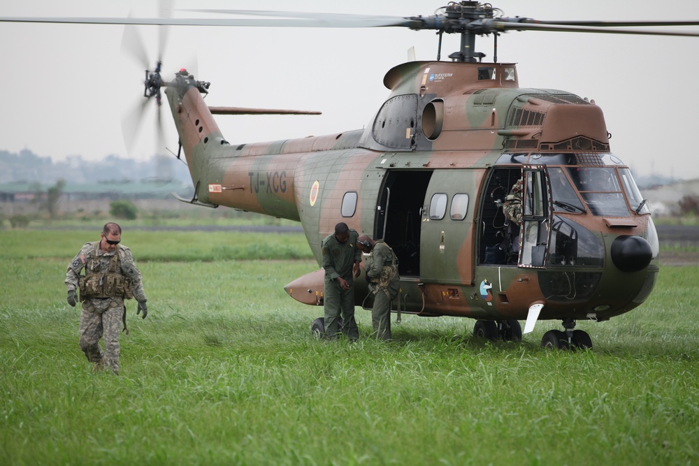 Operation Central Accord - Helicopter Air Drop