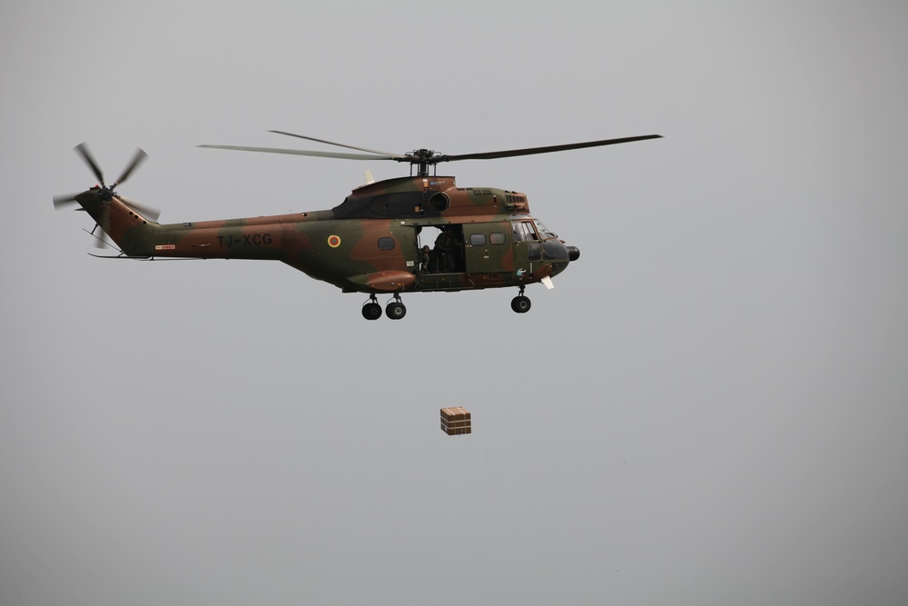 Operation Central Accord - Helicopter Air Drop