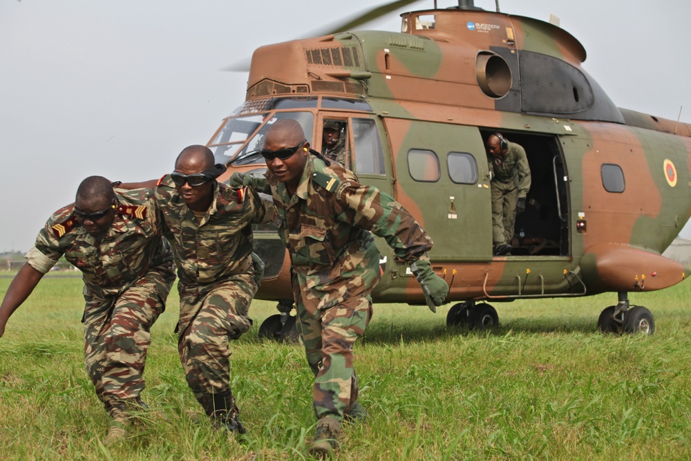Operation Central Accord - Helicopter Air Drop