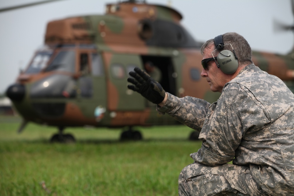 Operation Central Accord - Helicopter Air Drop