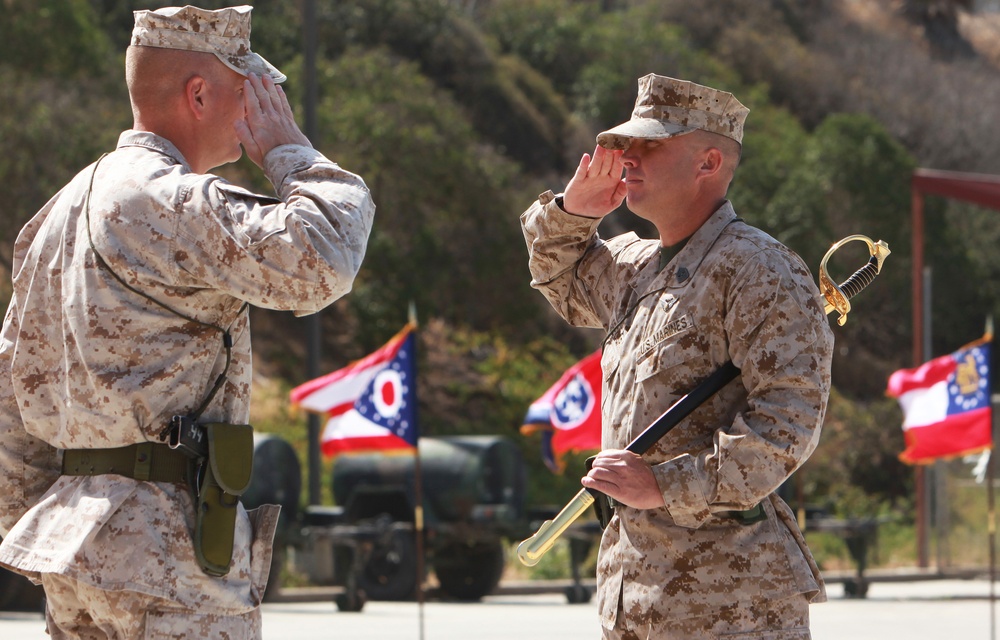 CLB-5 welcomes new sergeant major CLB-5 welcomes new sergeant major