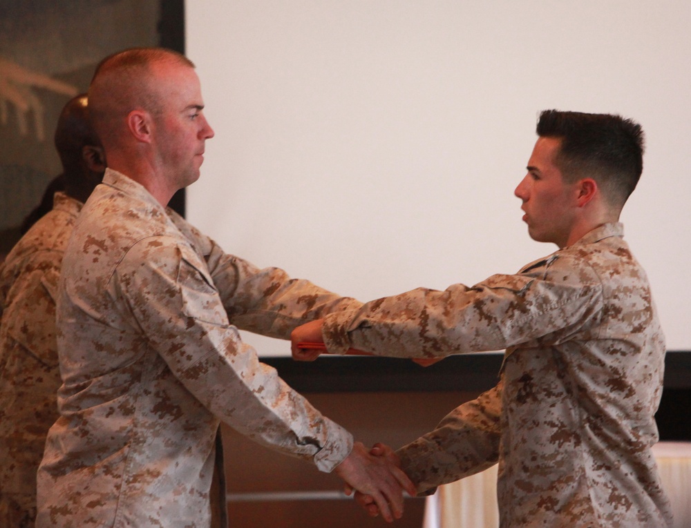 1st Supply Battalion Marines recognized in capstone ceremony