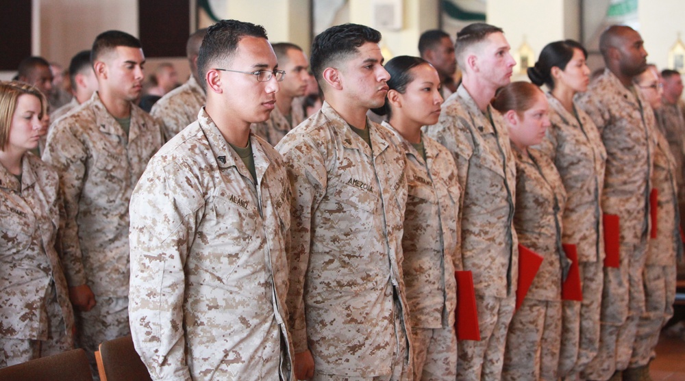 1st Supply Battalion Marines recognized in capstone ceremony