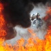 Coast Guard Fire and Rescue fire pit training exercise