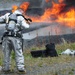 Coast Guard Fire and Rescue fire pit training exercise