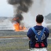 Coast Guard Fire and Rescue fire pit training exercise