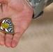 Sergeant major of the Army presents coin of excellence