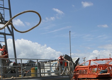 Army boat delivers at TRANSLOTS 2013