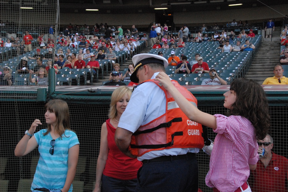 Rear Adm. Parks preps for pitch