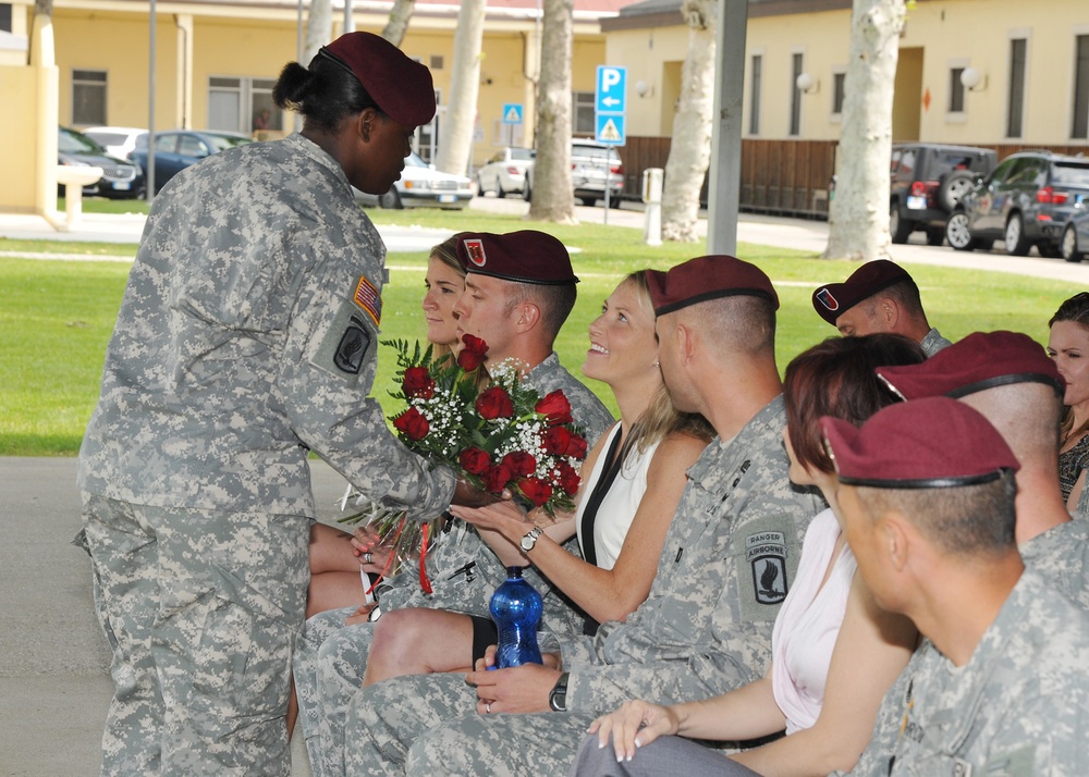 Change of Command 1st 503rd Easy