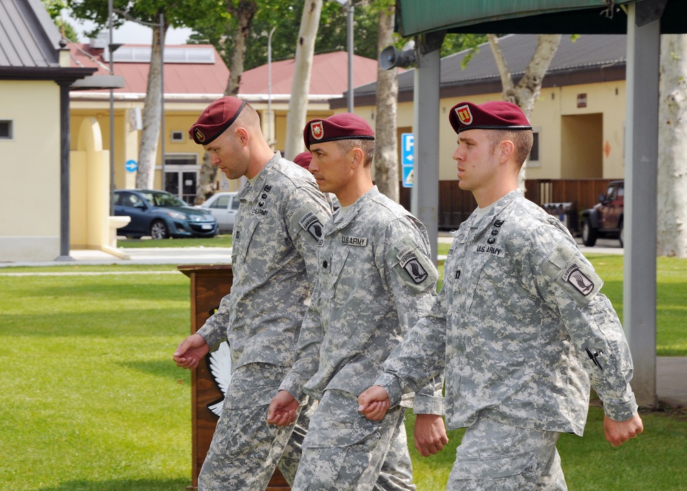Change of Command 1st 503rd Easy