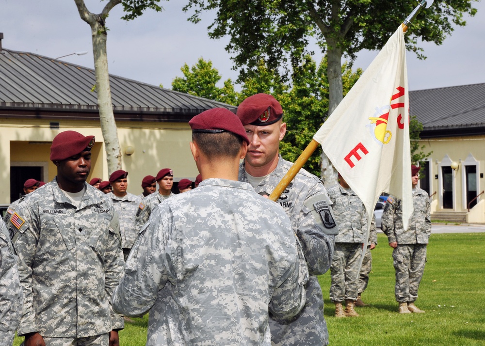 Change of Command 1st 503rd Easy