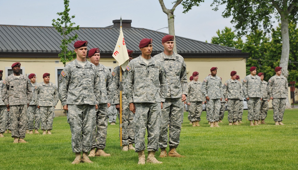 Change of Command 1st 503rd Easy