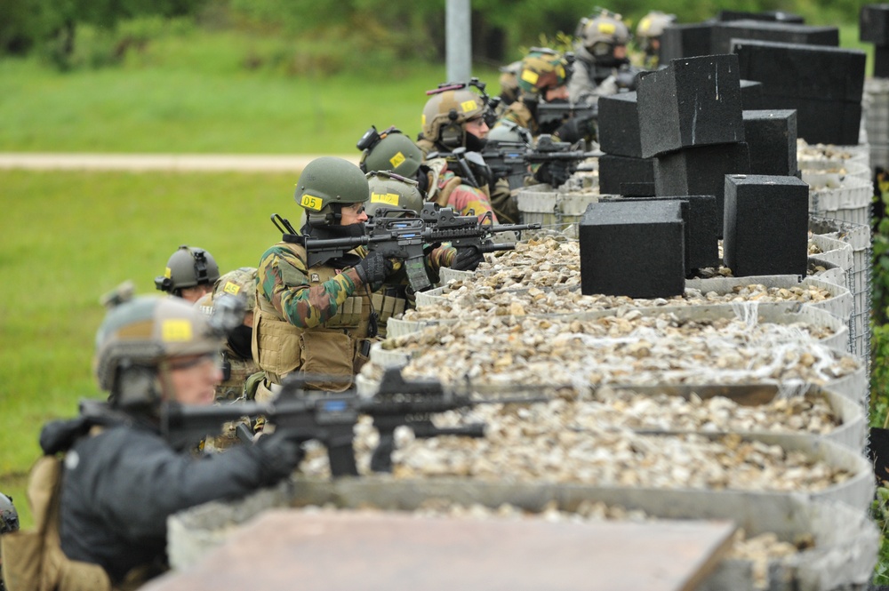 Special Forces training in Hohenfels, Germany