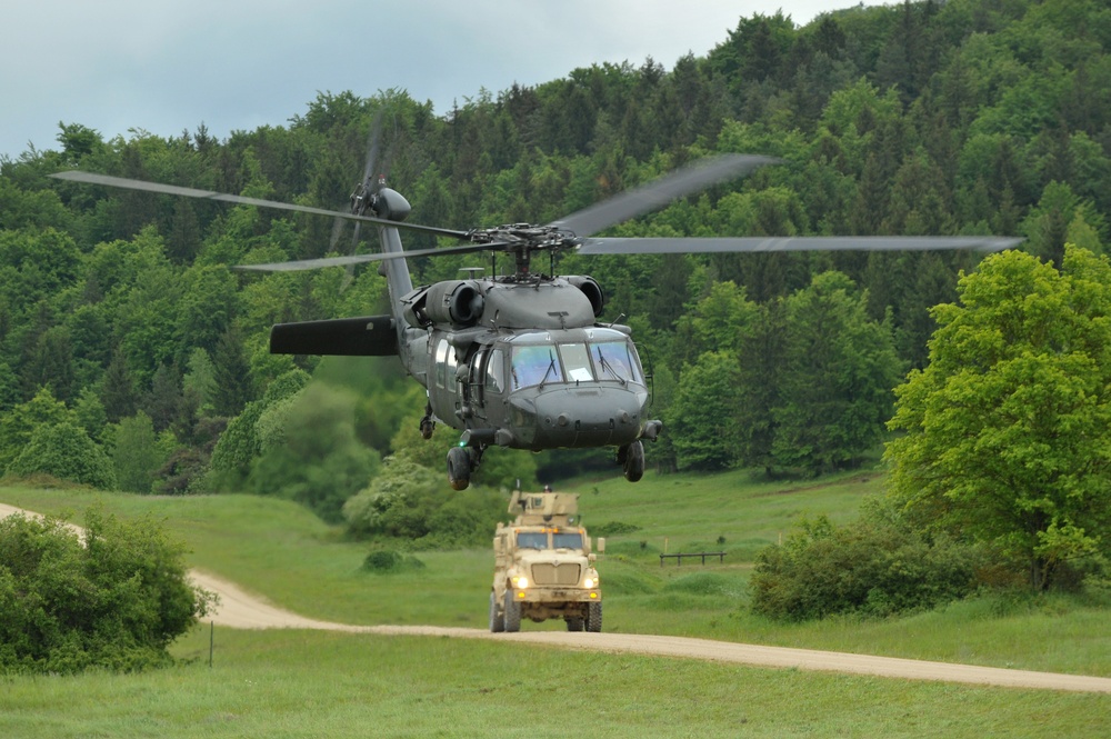 Special Forces training in Hohenfels, Germany