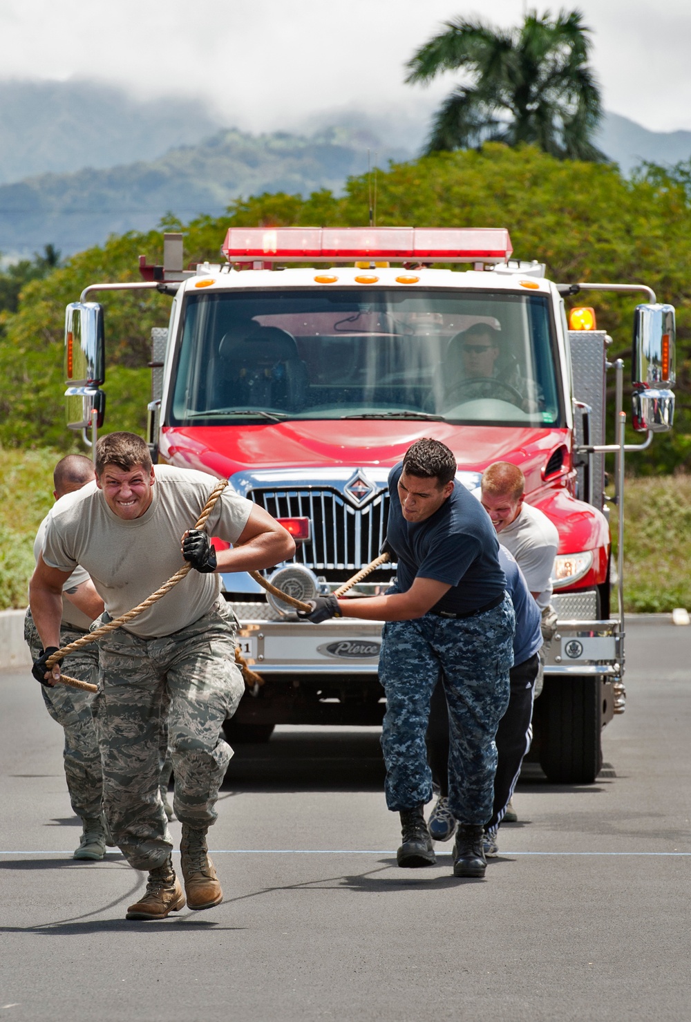 Firetruck pull