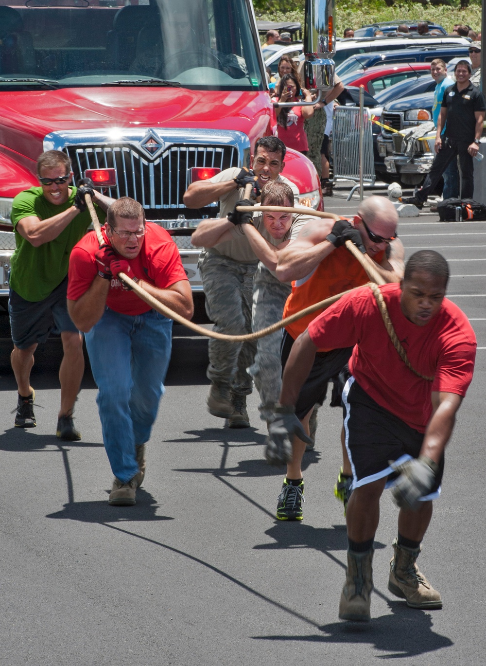 Firetruck pull