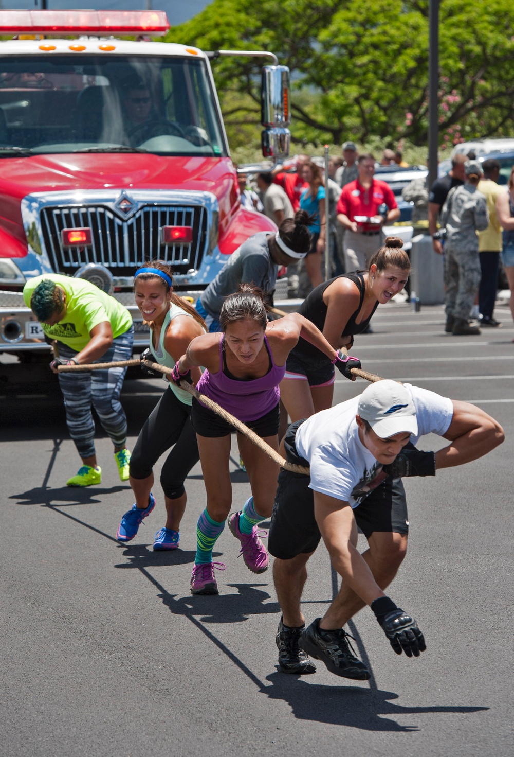 Firetruck pull