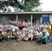 Eagle’s crew and cadets help build a school for children in need at St. Maarten