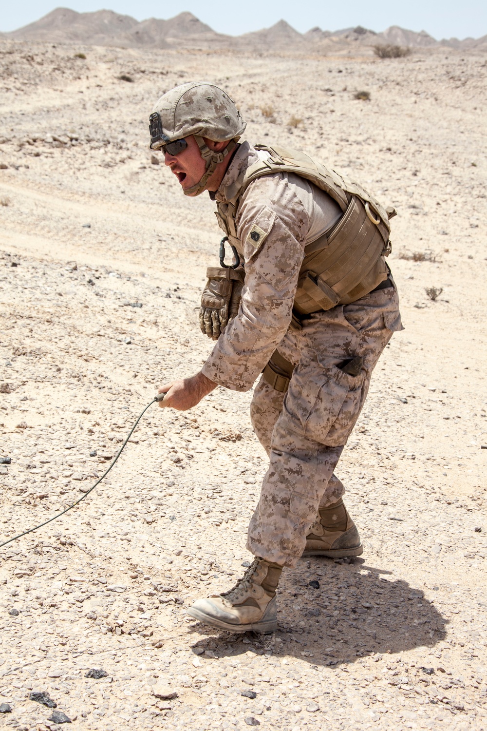 Combat engineers demolitions range