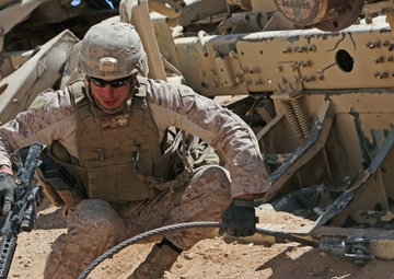 Wreckers Up: CLB-6 Marines prepare for vehicle retrieval