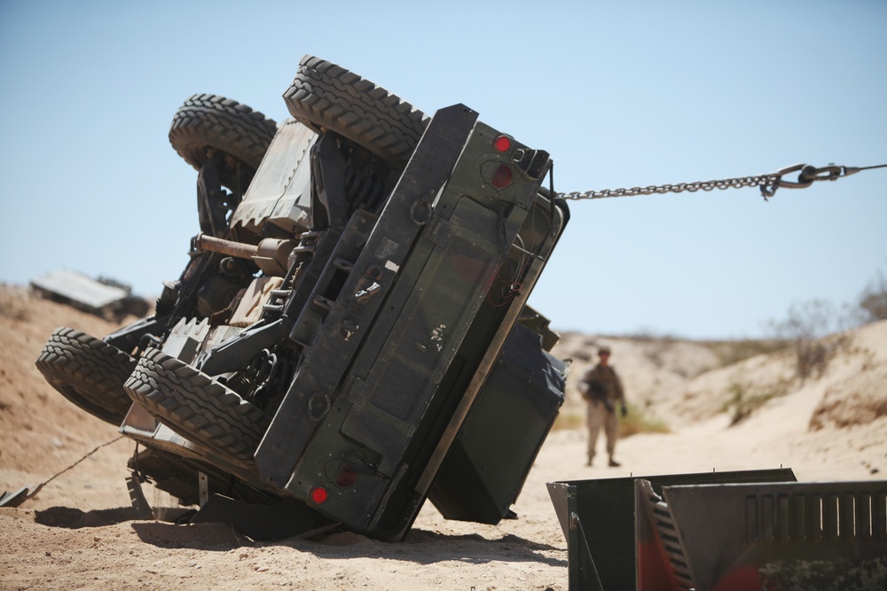 Wreckers Up: CLB-6 Marines prepare for vehicle retrieval