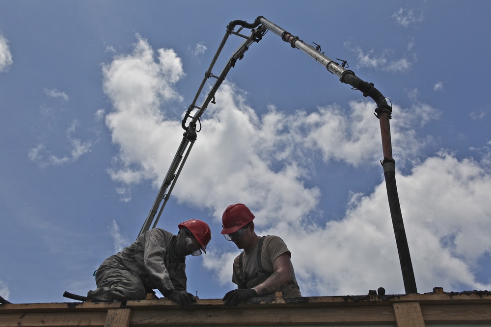 Beyond the Horizon - Red Horse construction