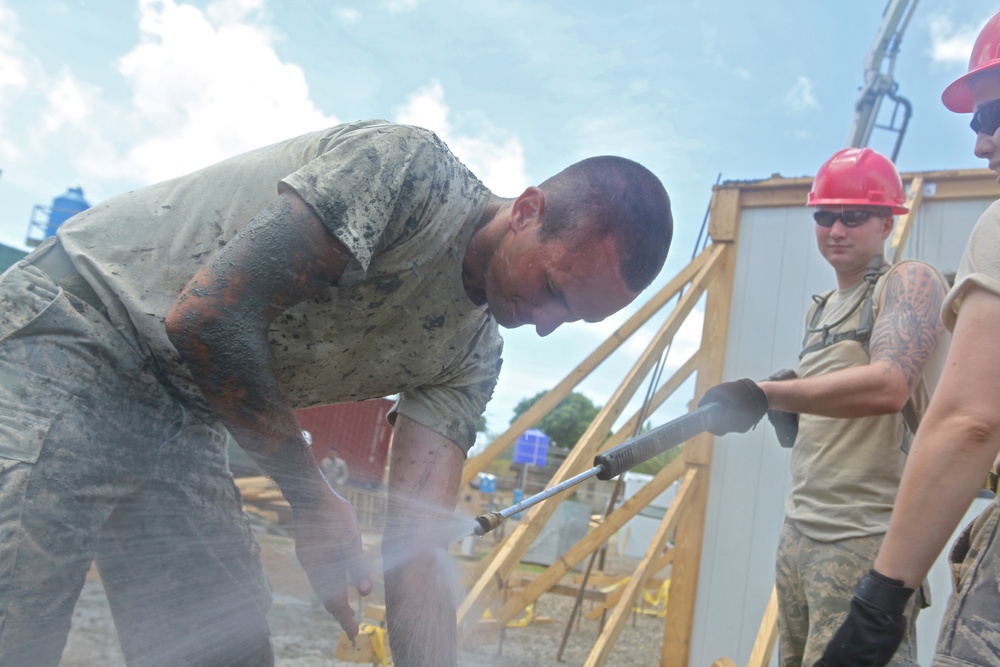 Beyond the Horizon - Red Horse construction