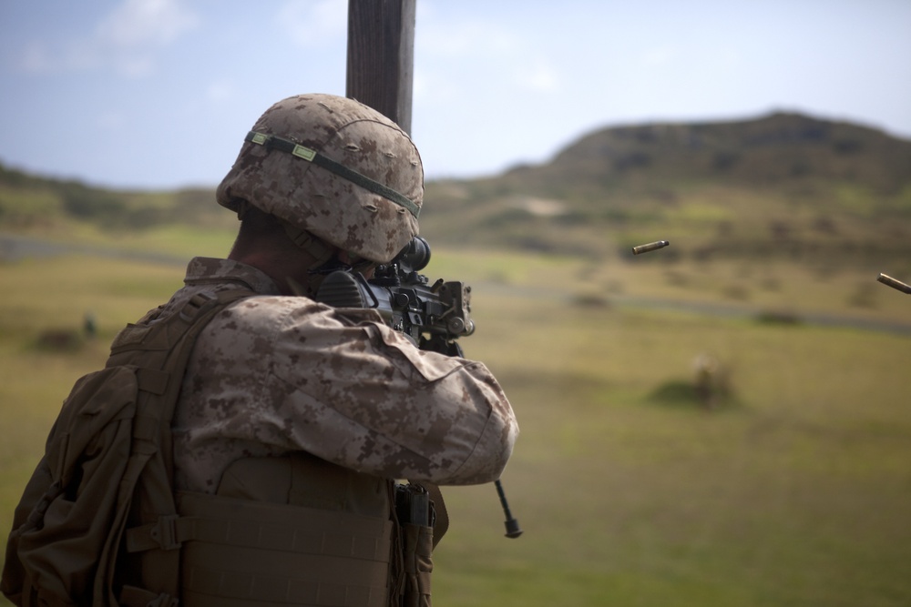 ‘Island Warriors’ conquer range with IAR training