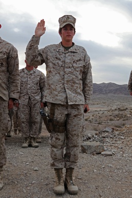 Annapolis, Md., native reaffirms oath before deployment