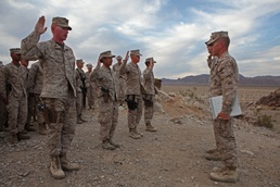 Topeka, Kan., native reaffirms oath before deployment