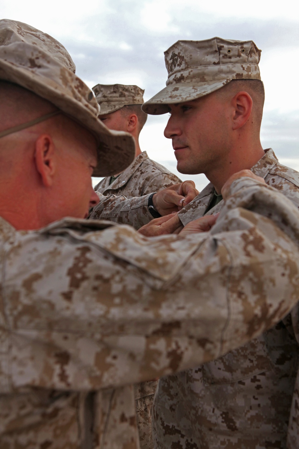 Brooklyn native reaffirms oath before deployment