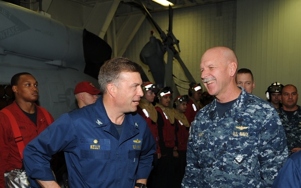 Visiting USS Chosin