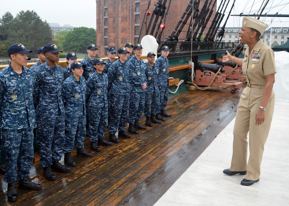 USS Constitution operations