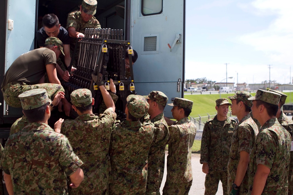 31st MEU welcomes Japanese soldiers for exchange program