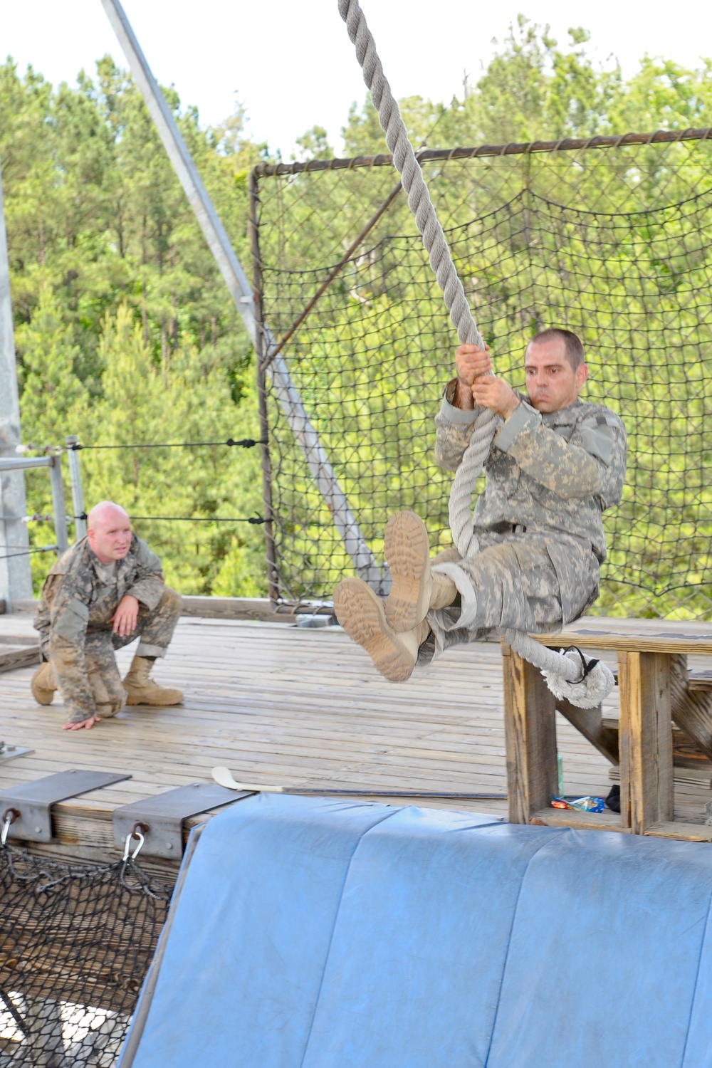 PMA candidates conquer Victory Tower at Fort Jackson, SC