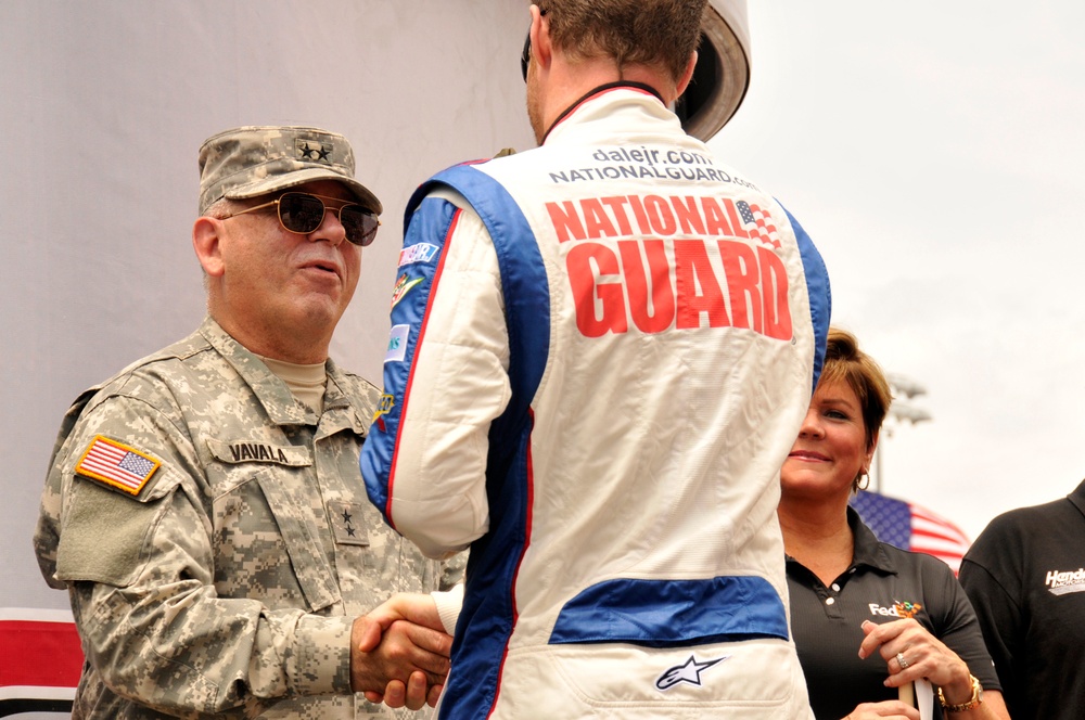 Delaware National Guard partakes in race weekend ceremonies
