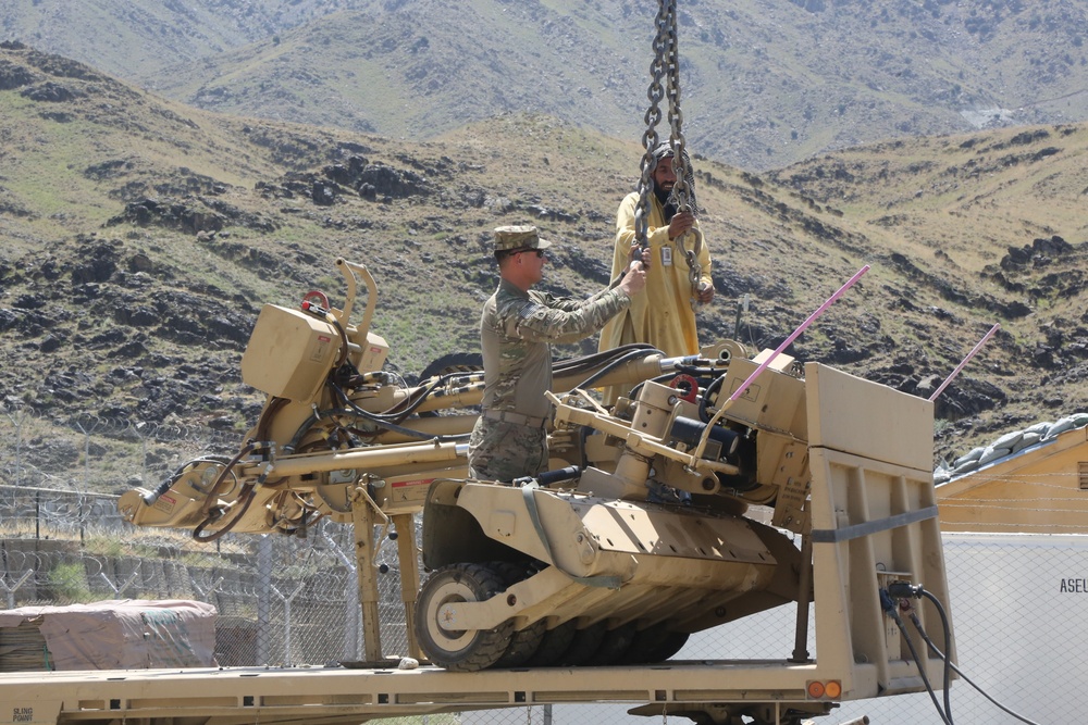 Retrograde operation at FOB Joyce