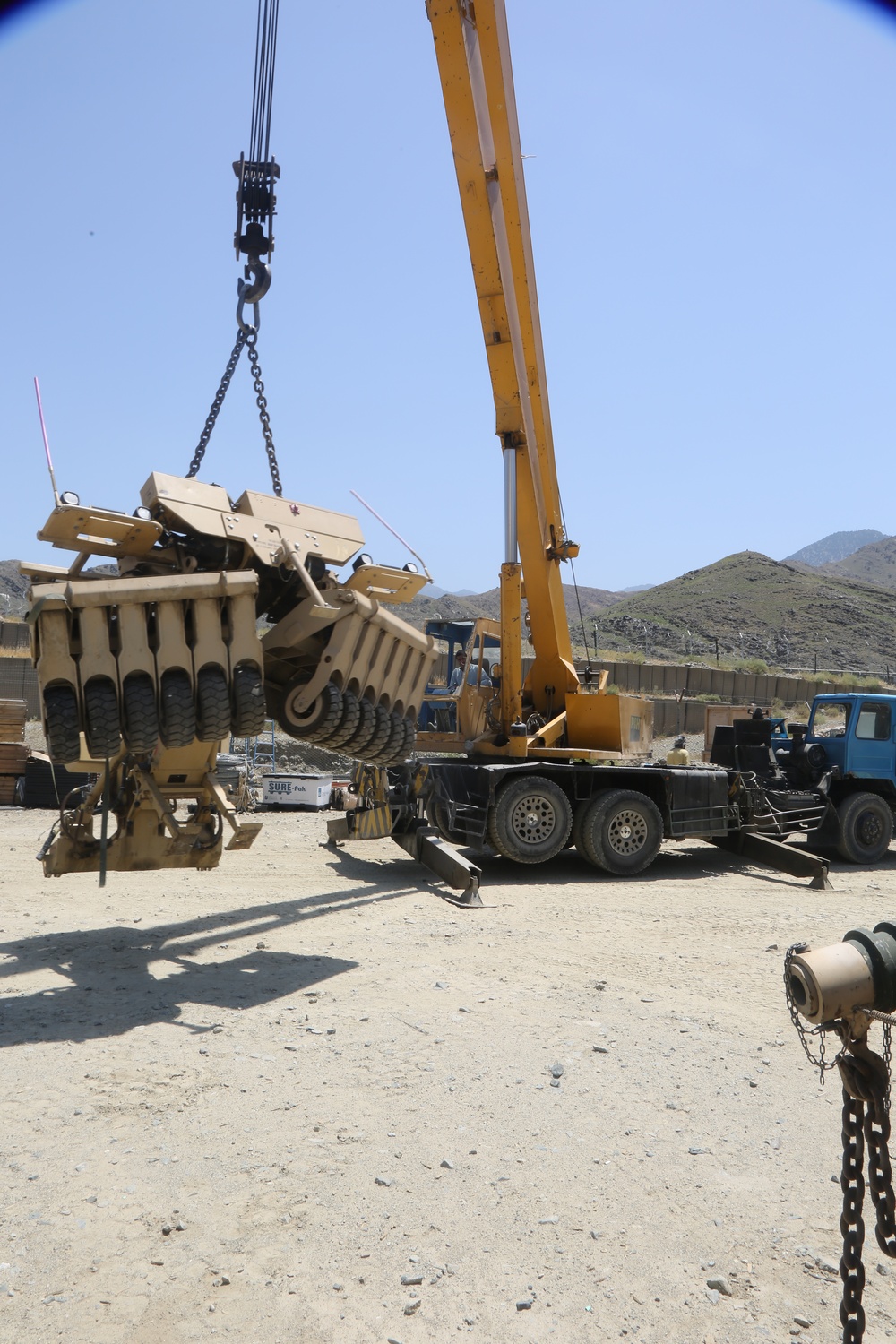 Retrograde operation at FOB Joyce