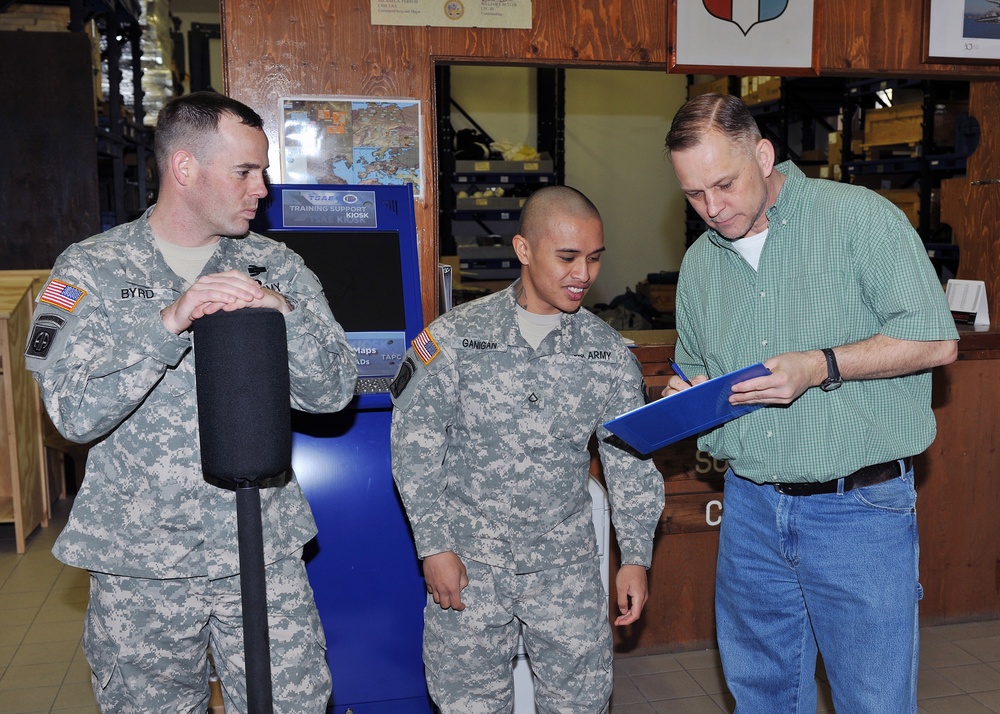 Regional Training Support Division South employees at work