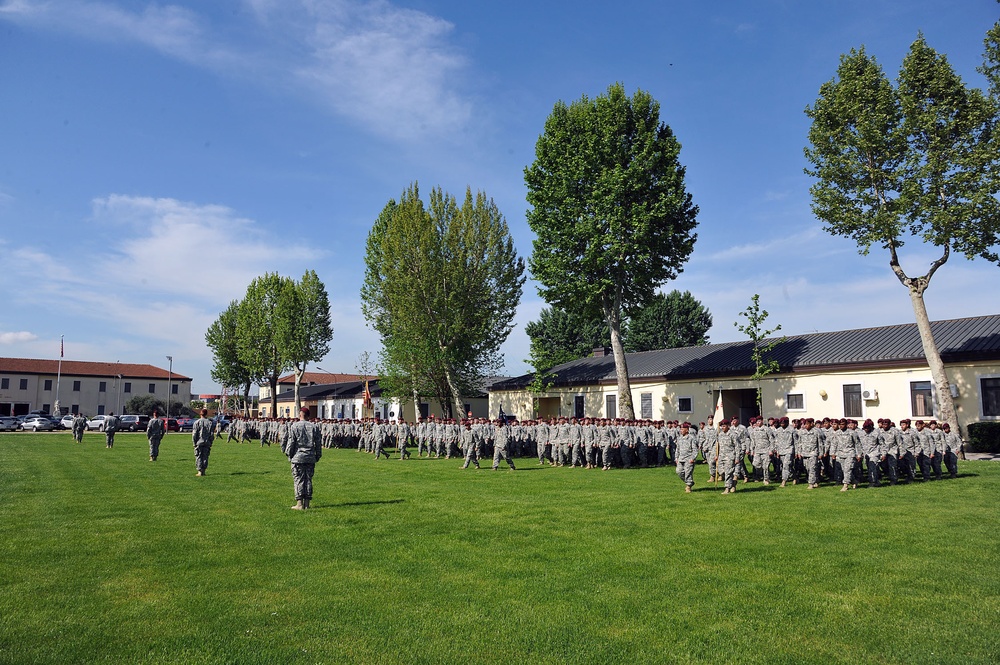 Change of responsibility ceremony, 1st Battalion (Airborne), 503rd Infantry