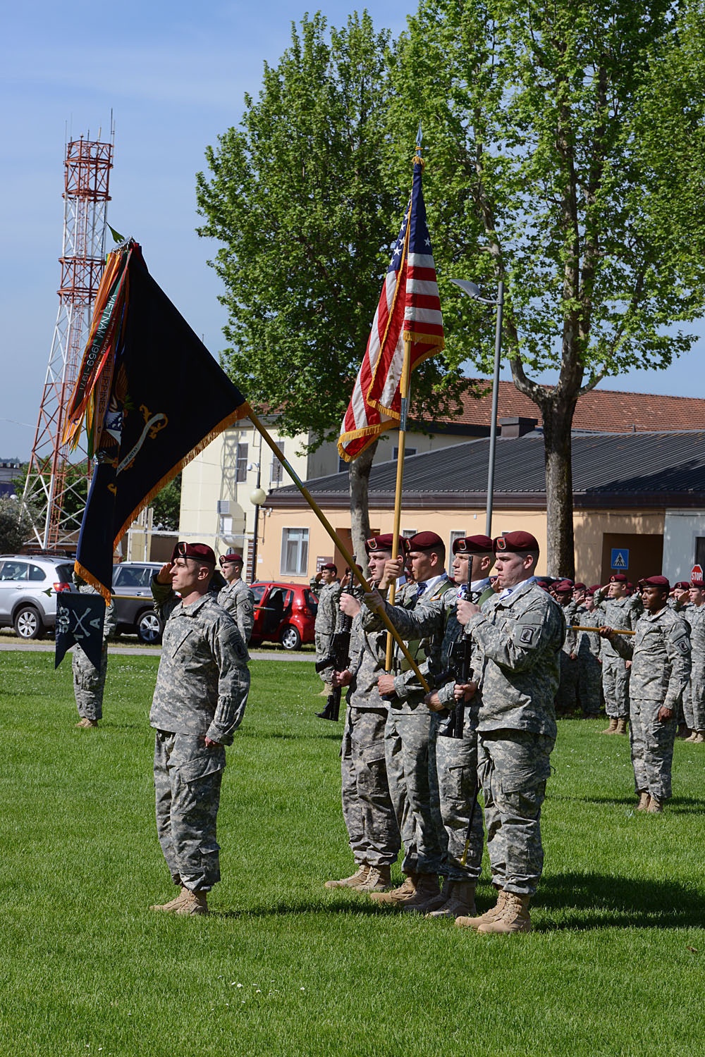 Change of responsibility ceremony, 1st Battalion (Airborne), 503rd Infantry